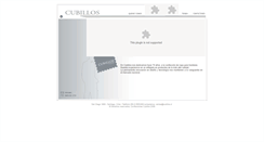 Desktop Screenshot of cubillos.cl