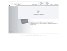 Tablet Screenshot of cubillos.cl